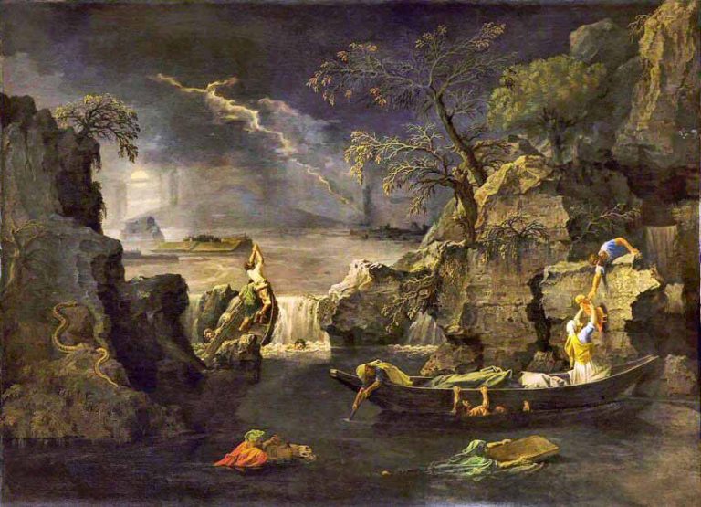 Poussin, Quatre saisons, Hiver